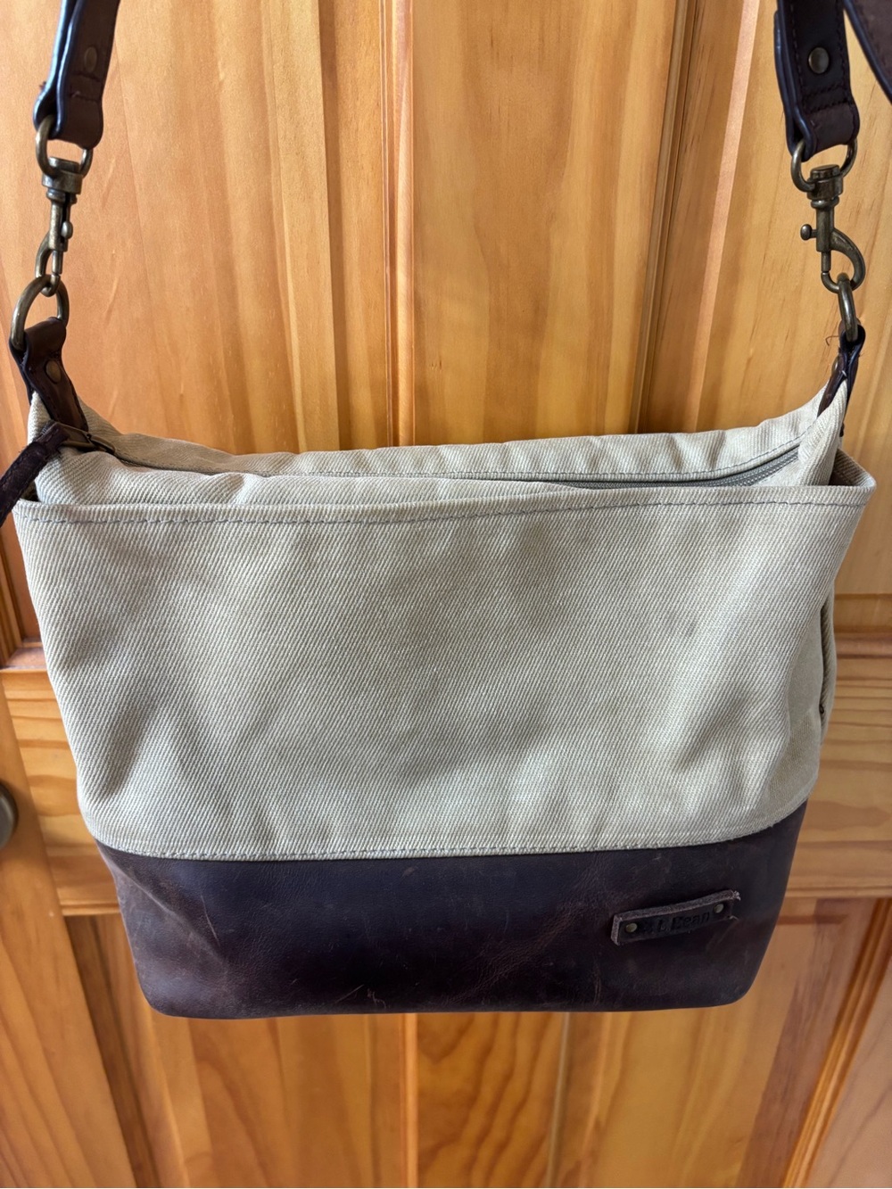 LL Bean Canvas Crossbody Bag